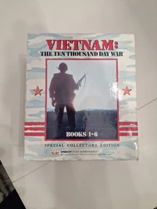 Vietnam The Ten Thousand Day War VHS Special Collectors Edition Books 1-6 Sealed - Picture 1 of 12