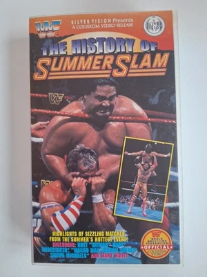 WWF 1994 Coliseum The History of Summerslam Bret Hart WWE Wrestling VHS - Image 1 of 2