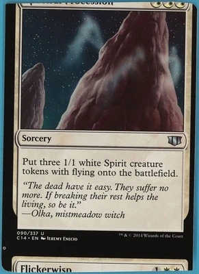 Flickerwisp Commander 2014 NM Misprint Miscut CARD (ID# m17034) ABUGames - Image 1 of 2