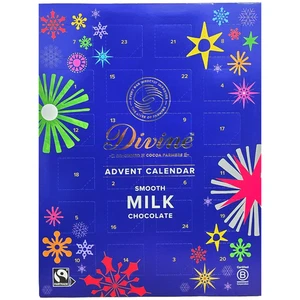 Divine Milk Chocolate Advent Calendar 85g Fairtrade - Picture 1 of 6