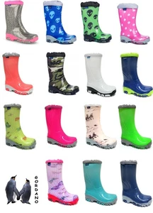 Kinder Mädchen Gummistiefel für Regen & Schnee, Regenstiefel, Muflon fluo RenBut - Bild 1 von 63