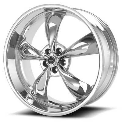 American Racing AR605 Torq Thrust M 17x7 5x4.5" +0mm Chrome Wheel Rim 17" Inch Foto 1 de 4