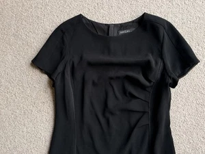 Marc Cain Kleid Schwarz Falten Gr. N 6/42 *Top* - Bild 1 von 14