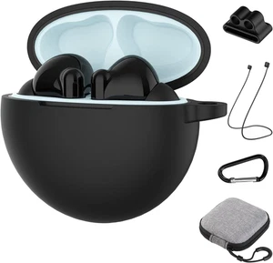 Custodia Compatibile per OPPO Enco Buds2,  5PCS Accessori Kit Case Protective Si - Foto 1 di 12