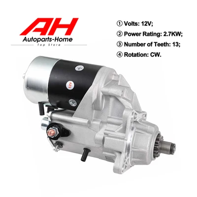 Starter for 94-02 Dodge Ram 2500 Ram 3500 Cummins B Series 5.9L L6 Base Cab 6428 - Image 1 of 4