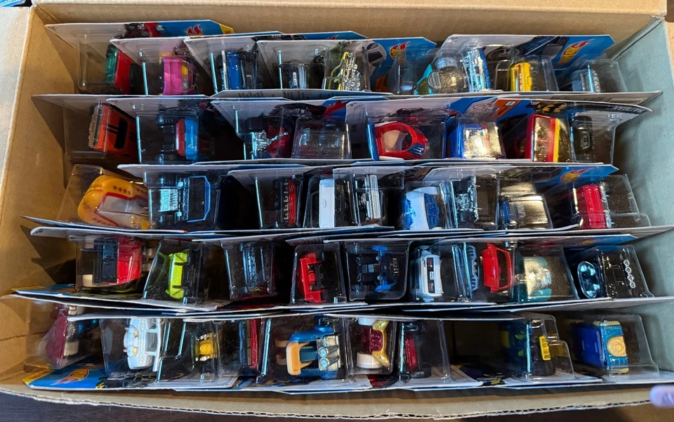 HOT WHEELS ASSORTED BULK SET OF 44 CARS NEW - Image 1 of 4