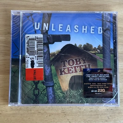 Unleashed by Toby Keith Audio CD 2002 Dreamworks - Brand New Sealed Foto 1 de 4