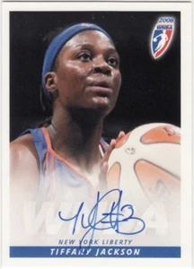 2008 Rittenhouse WNBA Autograph - Tiffany Jackson - New York Liberty - Bild 1 von 2