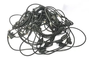 Restposten x10 RJ45 auf DB9 9 Pin Stecker Seriell Port Curly Kabel Leitungen Kabel - Bild 1 von 2