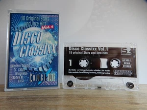 DISCO CLASSIXX 1 MODERN TALKING CC CATCH BONEY M BUMPERS KASSETTE MC 1989 SRI - Foto 1 di 4