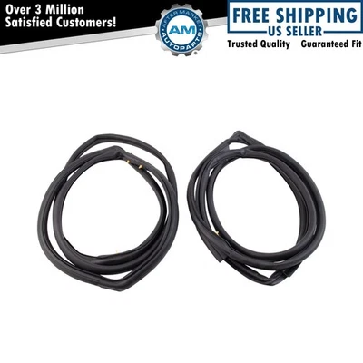 门 Weatherstrip 密封套件适用于 2007 - 2018 年吉普牧马人 2018 牧马人 JK — 第 1/3 张图片