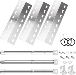 Universal Edelstahl Brennerabdeckung 36,5x12cm für Enders Boston Pro 3K, Boston - Bild 1 von 1