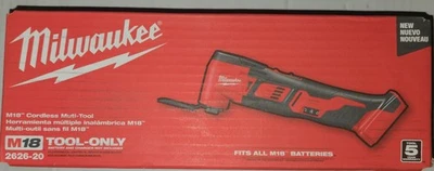 Milwaukee M18 2626-20 Cordless Multi-Tool Oscillating Tool Only NEW - Image 1 of 4