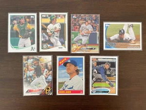 Lote de tarjetas de béisbol John Jaso - 8 tarjetas - Imagen 1 de 8