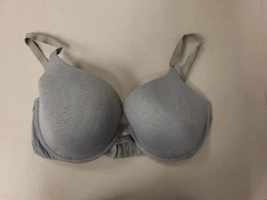 Victoria's Secret Perfect Shape For Me BH 36DD grau vollflächig Bügel - Bild 1 von 9