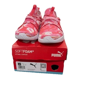 Zapatos Puma Carina 2.0 Gradient PS Niñas Talla 2, Color: Blanco/Rosa - Imagen 1 de 7