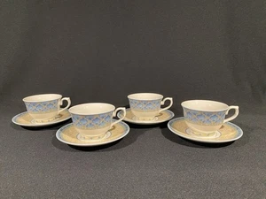 LOT of 4 Churchill Ports of Call (Jeff Banks) PRAGUE Tea Cup & Saucer Sets MINT! - Picture 1 of 22
