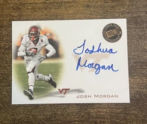 Josh Morgan 2008 Presspass Rookie On Card Auto #PPS-JM VA Tech SP Free Shipping - Picture 1 of 2