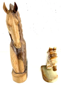 Holz, Stein, Pferd, Kopfschmuck - Bild 1 von 6