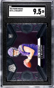 2024 Panini Mosaic #275 Jj Mccarthy SGC 9.5 - Picture 1 of 2