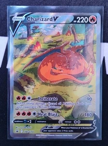Charizard V SWSH260 Sword & Shield Black Star UPC Promo Pokemon Card NM - Picture 1 of 2