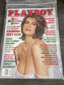 PLAYBOY MAGAZINE DECEMBER 1998 GALA CHRISTMAS, KATARINA WITT WOW!!!, EXCELLENT - Bild 1 von 2