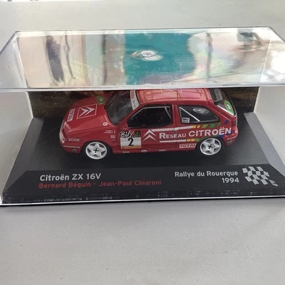 Altaya 1/43 collection voiture rallye  , Citroën ZX 16V 1994 Défaut - Immagine 1 di 4