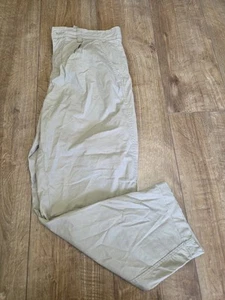 Pantalón chino recto beige Zara para mujer EU 38 UK 10 usado - Imagen 1 de 15