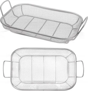 Cestas de parrilla Homi Styes para parrilla al aire libre - Cesta de parrilla de verduras de 15 x 11 pulgadas - Imagen 1 de 2