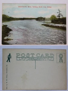 Damariscotta River, Maine, 1900s Postcard - Picture 1 of 1