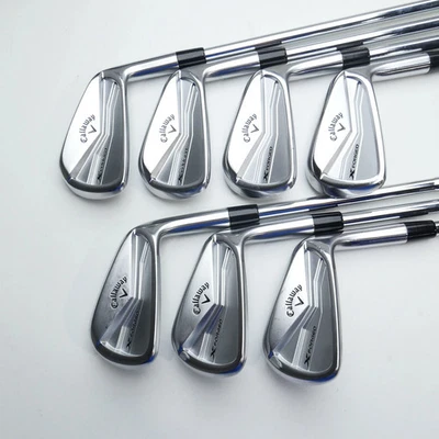 Used Callaway X Forged 2025 Iron Set / 4 - PW / Stiff Flex - Image 1 of 4