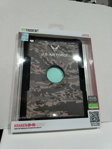 NEW - Trident Protective Case For IPad AIR US Air Force KRAKEN AMS SERIES Green - Picture 1 of 6