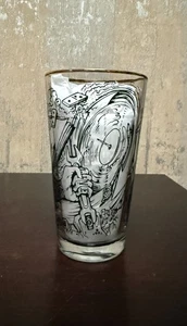Modelo Especial Limited Edition Pint Gläser 2er Set - 2013 Artwork, Goldrand - Bild 1 von 6