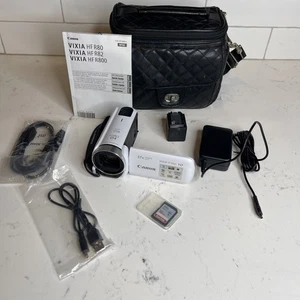 Canon VIXIA HF R800 Camcorder Bundle w 32x Optical 57X Adv. Zoom *TESTED VGC!!! - Picture 1 of 17