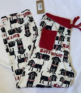 NUEVO Pantalón Lazy One Ruff Noche Calce Regular Perro PJ Pantalones de Salón PJs Mediano - Imagen 1 de 3