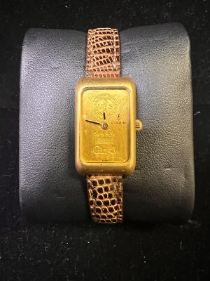 Reloj Corum lingote oro 18K 5g - Una mezcla única de lujo e inversión 💎⌚ Foto 1 de 4