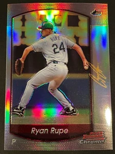 Bowman Chrome Ryan Rupe Gold Signature Refractor Devil Rays #18 2000 - Imagen 1 de 2