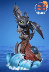 Garage Bausatz Chibi Toothless von NomNom Figuren - Bild 1 von 3