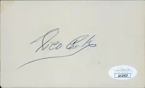 Rico Carty Atlanta Braves Signed 3x5 Index Card JSA Authenticated - Picture 1 of 2