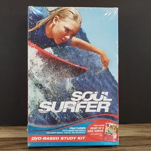 Soul Surfer DVD Faith Based Study Kit - DVD's, Study Guide Leader's Guide + Book - Picture 1 of 6