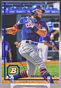 2022 Bowman Heritage #BHP-96 GEORGE VALERA Cleveland Guardians - Picture 1 of 2