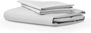Classic Percale Fitted Sheet and 2 Pillowcases, 100% Cotton with Deep Pocket 15” - Picture 1 of 7