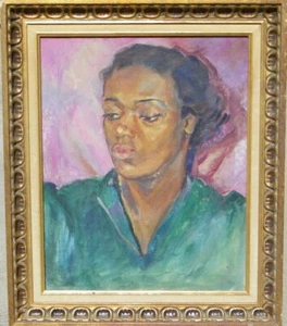 Junge schwarze Dame von Dorothy Liss - Bild 1 von 6