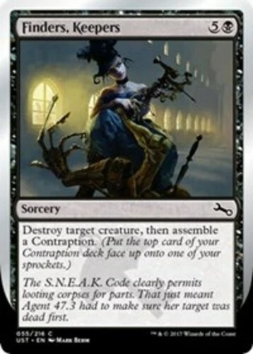 Finders, Keepers - Foil x1 - Unstable - NM-Mint, English - Unstable - Image 1 of 1