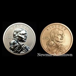 2017 2018 S+S Native American Sacagawea Reverse and Enhanced BU Mint Proof Set  - Bild 1 von 5