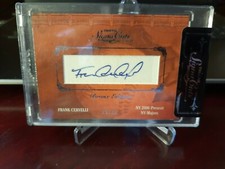 2011 TRISTAR Signa Cuts Cut Auto Bronx Edition #20/25 Francisco Cervelli