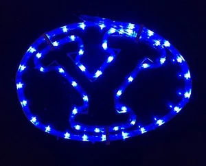 BYU Brigham Young Cougars Football Tailgating Window Light LED Car or Home - Picture 1 of 3