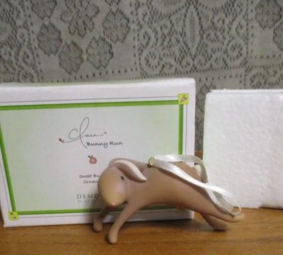 Demdaco Claire Stoner Sweet Bunny Ornament - 2006 - NIB - Image 1 of 4