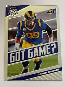 Panini Mosaic Football Got Game 2020? - Aaron Donald - Los Angeles Rams - Imagen 1 de 1
