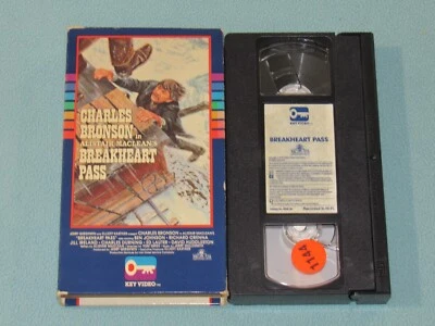 BREAKHEART PASS (VHS, 1984) ~Charles Bronson~ (1975) ~RARE Key Video Release!~ - Image 1 of 4